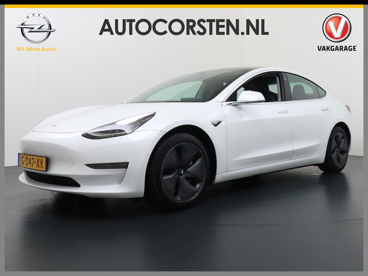 Tesla Model 3 - Long Range RWD Long Range 75kWh 463PK FSD-mogelijk Premium Audio 4wd Lmv 18" AutoPilot Panoramadak Camera - AutoWereld.nl