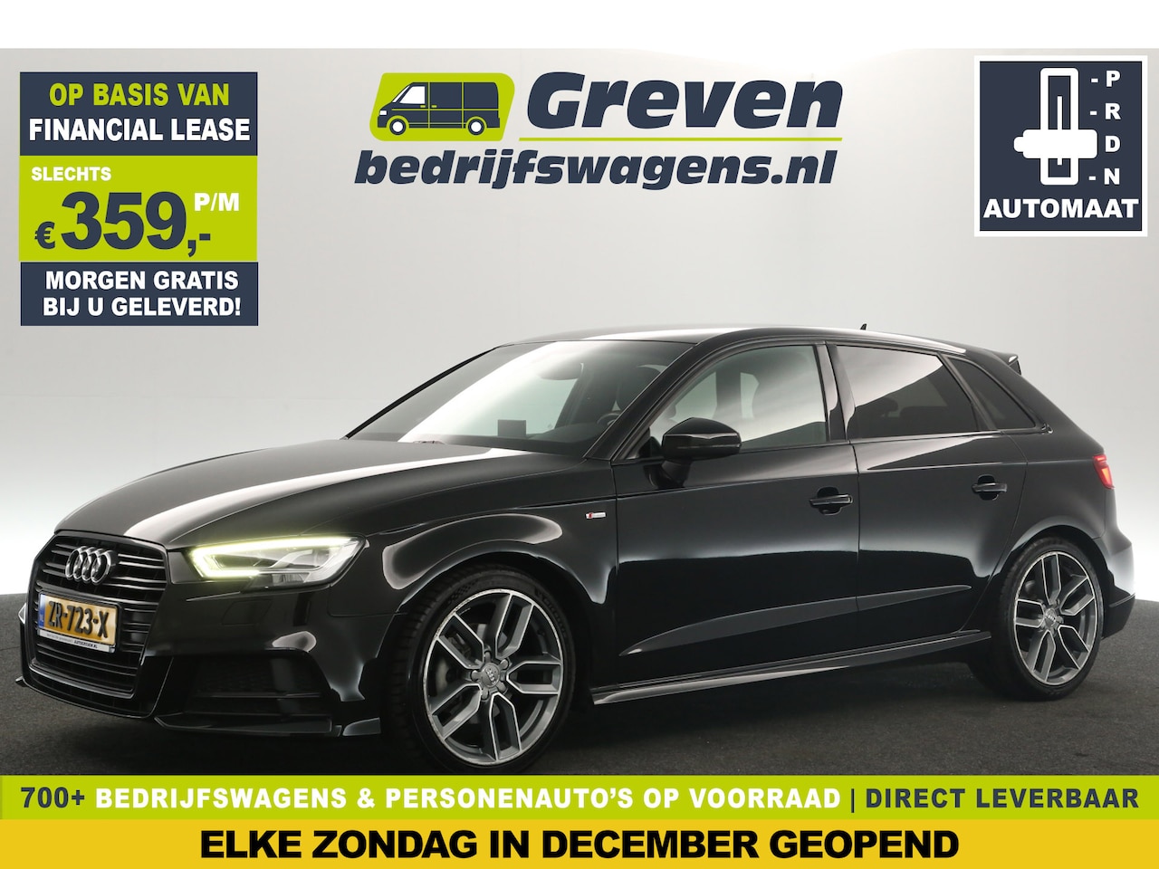 Audi A3 Sportback - 35 TFSI S-Line 150PK Automaat LED Carplay Clima Cruise Navi Virtual PDC 18"LMV - AutoWereld.nl