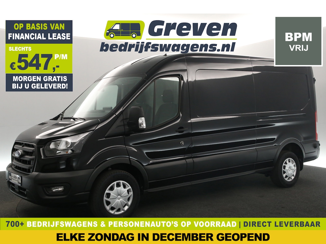 Ford Transit - L3H2 Trend NIEUW | 130PK | BPM Vrij | Airco Carplay Camera Cruise Navigatie PDC Trekhaak - AutoWereld.nl