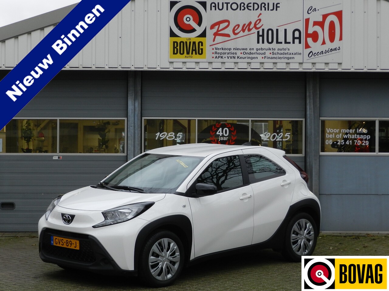 Toyota Aygo X - 1.0 VVT-i S-CVT Play Automaat Comfort Apple Carplay Camera Cruise contr - AutoWereld.nl