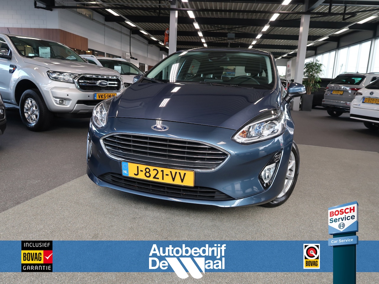 Ford Fiesta - 1.0 EcoB. 95pk Titanium 5-drs. CLIMA/CRUISE/CARPLAY/PDC - AutoWereld.nl