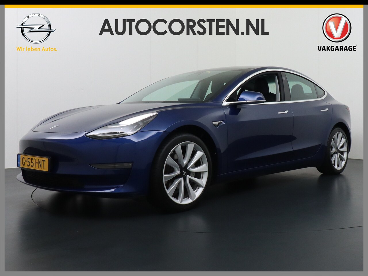 Tesla Model 3 - Long Range RWD Long Range 75kWh 463PK FSD*mogelijk Premium Audio 4wd Lmv 19" AutoPilot Panoramadak Camera - AutoWereld.nl