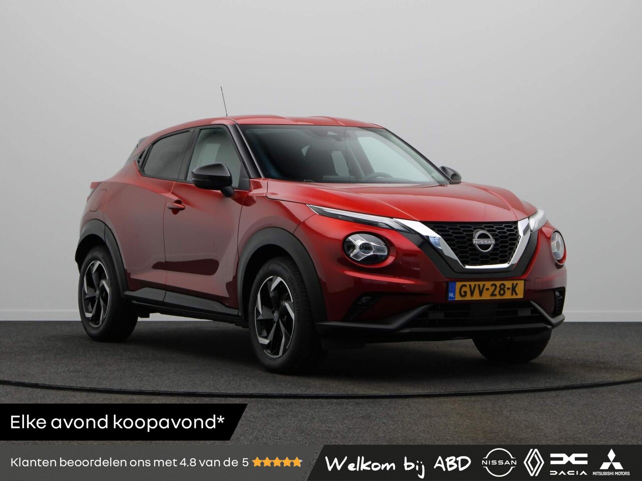 Nissan Juke - 1.0 DIG-T Acenta | Automaat | Apple Carplay & Android Auto | Stoelverwarming | Slechts 136 - AutoWereld.nl