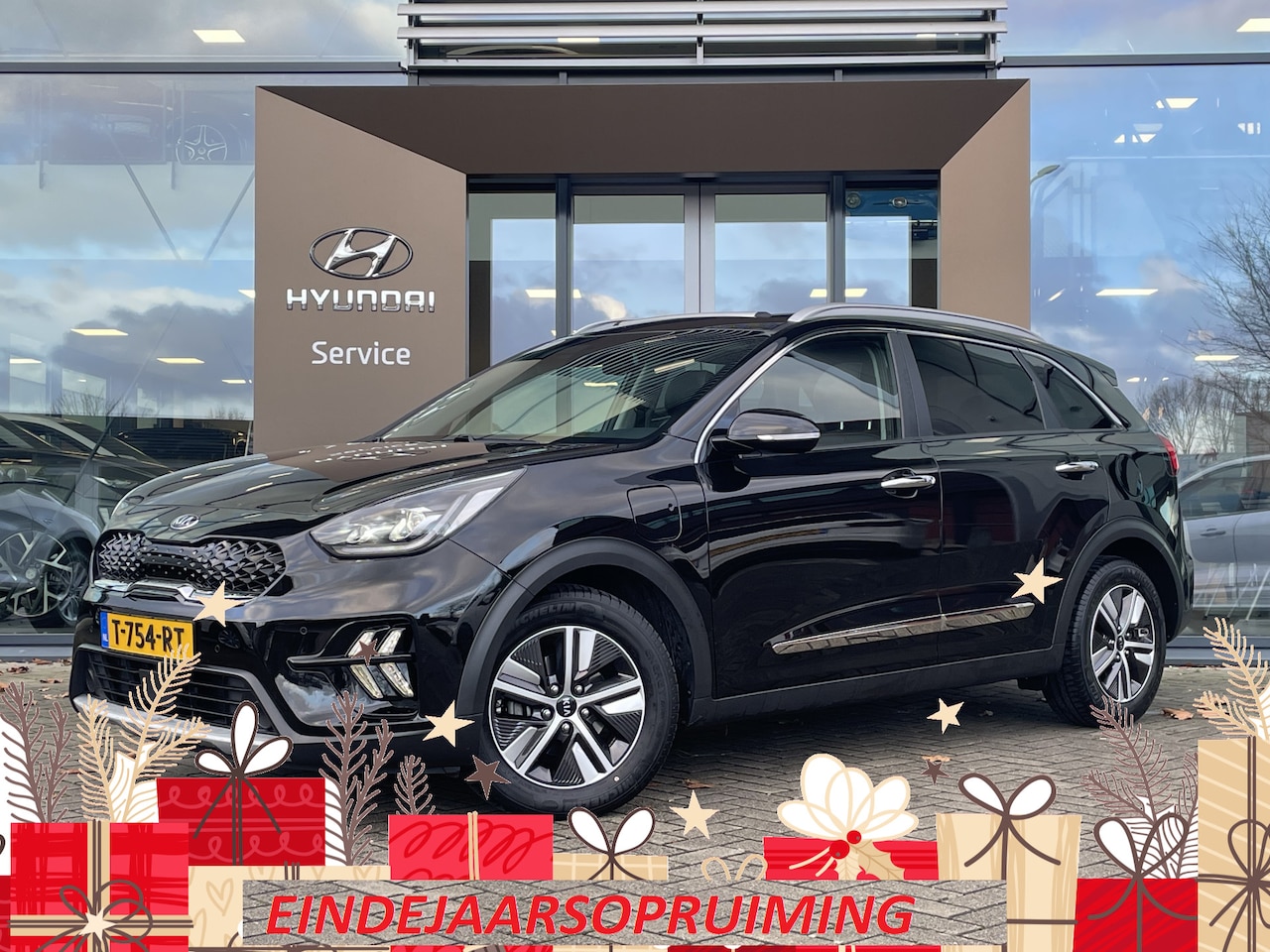 Kia Niro - 1.6 GDi PHEV DynamicLine Stoelverwarming achterbank | Stoelverkoeling | Trekhaak - AutoWereld.nl