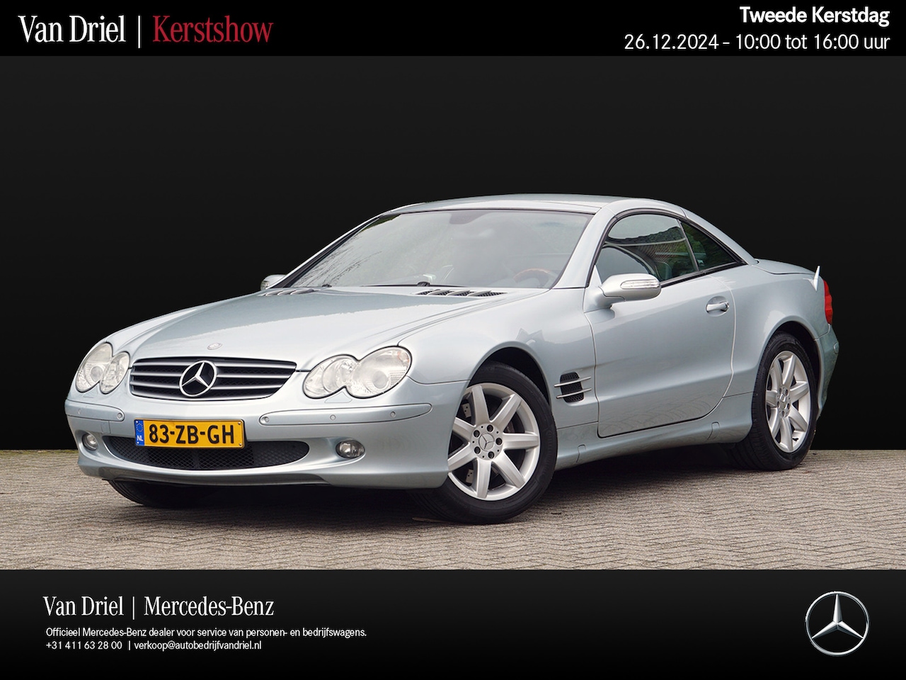 Mercedes-Benz SL-klasse Cabrio - SL 500 V8 | 100% Dealeronderhouden | Leder Exclusief - AutoWereld.nl