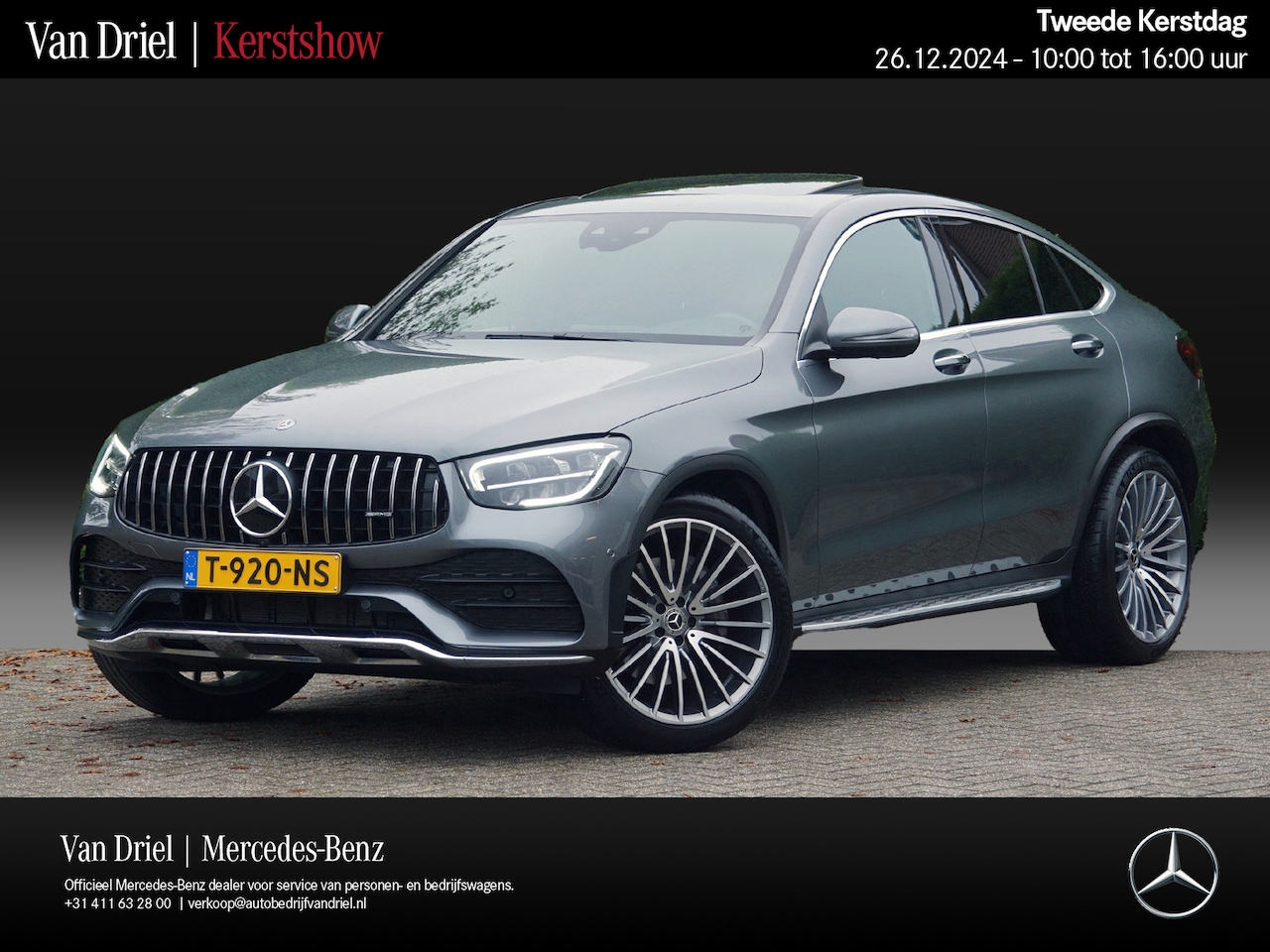 Mercedes-Benz GLC-klasse Coupé - GLC 300 4M Coupé AMG Line | Schuifdak Distronic Dodehoek Keyless - AutoWereld.nl