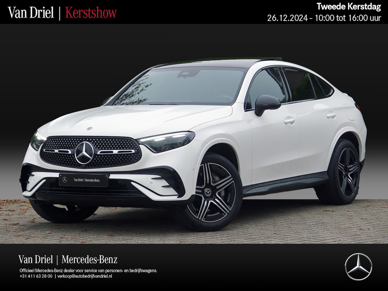 Mercedes-Benz GLC-klasse Coupé - GLC 300 e Coupé 4M AMG Line Night | Pano Distronic Trekhaak Memory 360 Camera - AutoWereld.nl