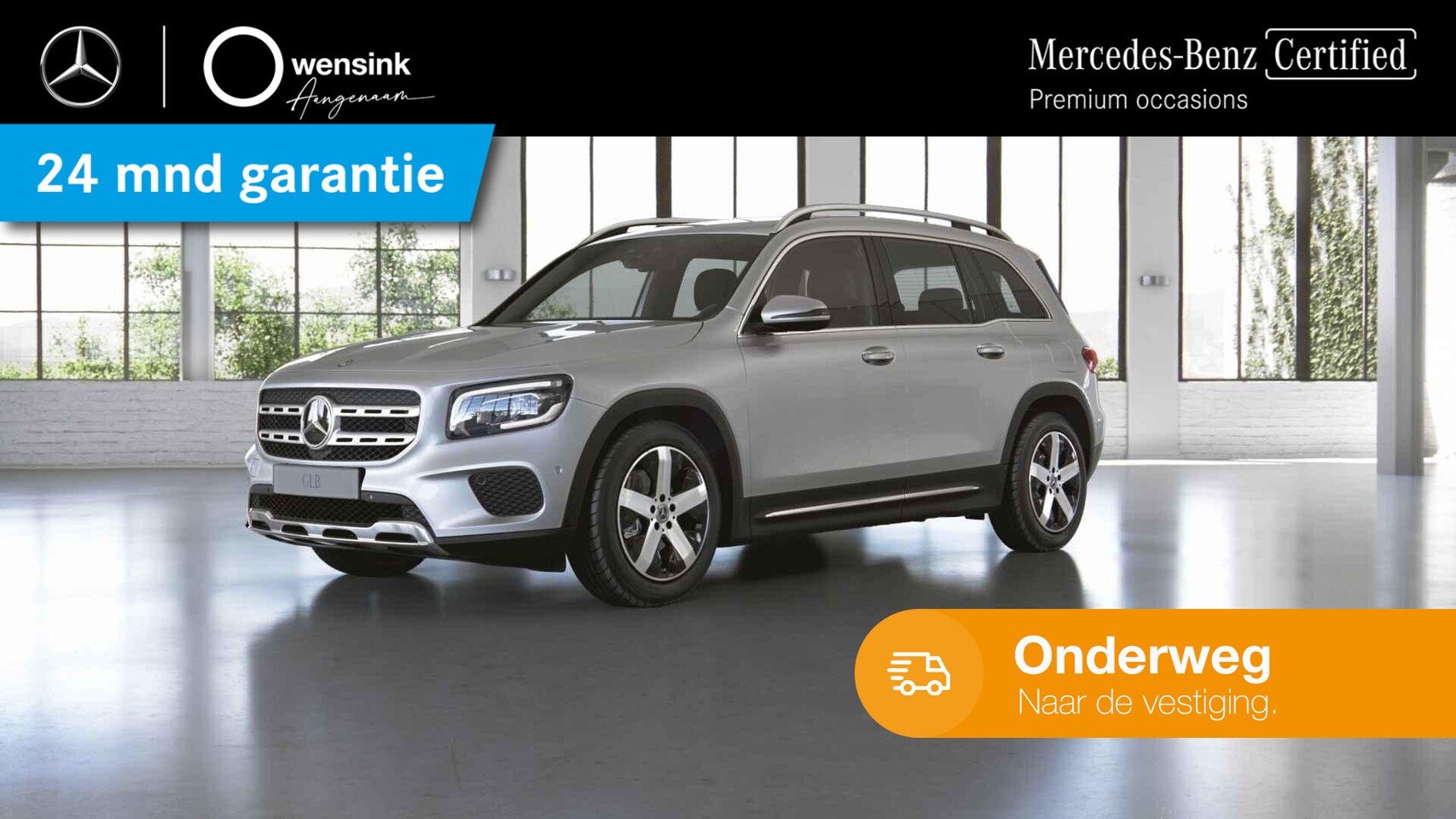 Mercedes-Benz GLB - 200 Business Solution Luxury | Widescreen | Sfeerverlichting | Stoelverwarming | Achteruit - AutoWereld.nl