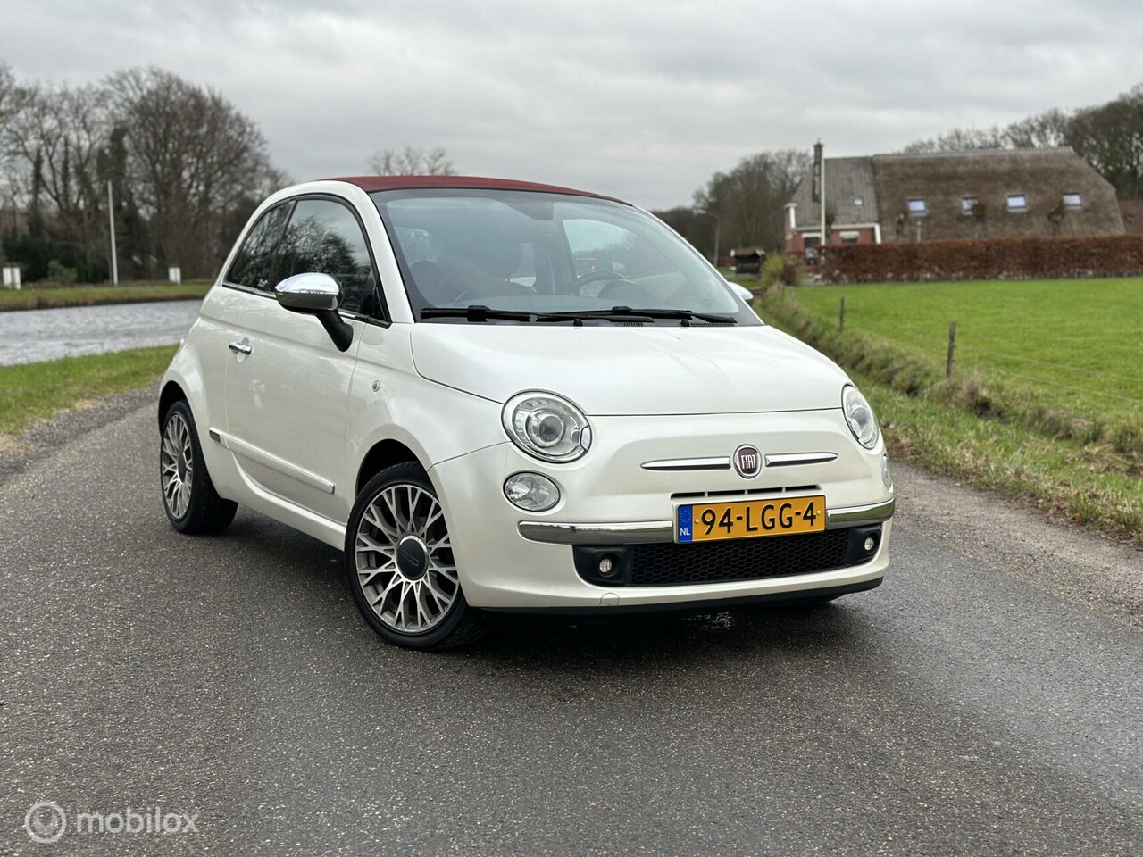 Fiat 500 C - 1.2 Lounge | Leder | Automaat | NAP | Onderhouden - AutoWereld.nl