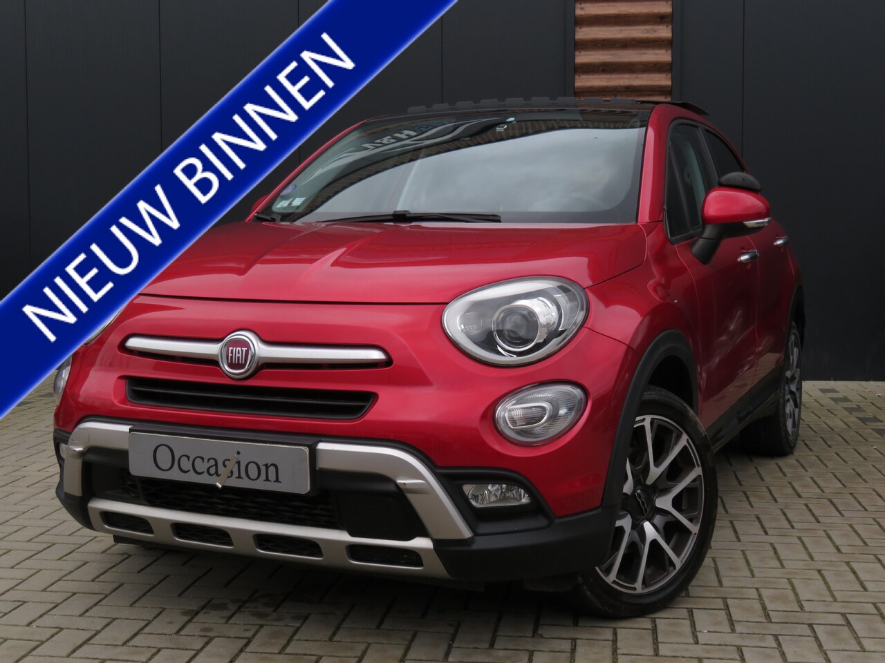 Fiat 500 X Cross - 1.4 Turbo MultiAir CrossPlus 1e Eigenaar Airco Cr-Control Xenon Panoramadak - AutoWereld.nl