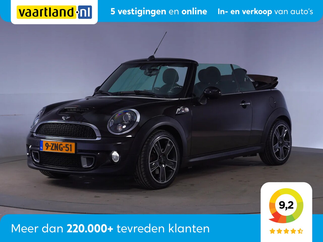 MINI Cabrio - Cooper 1.6 Cooper S Chili [ Xenon Nav Sportzetels Armsteun ] - AutoWereld.nl