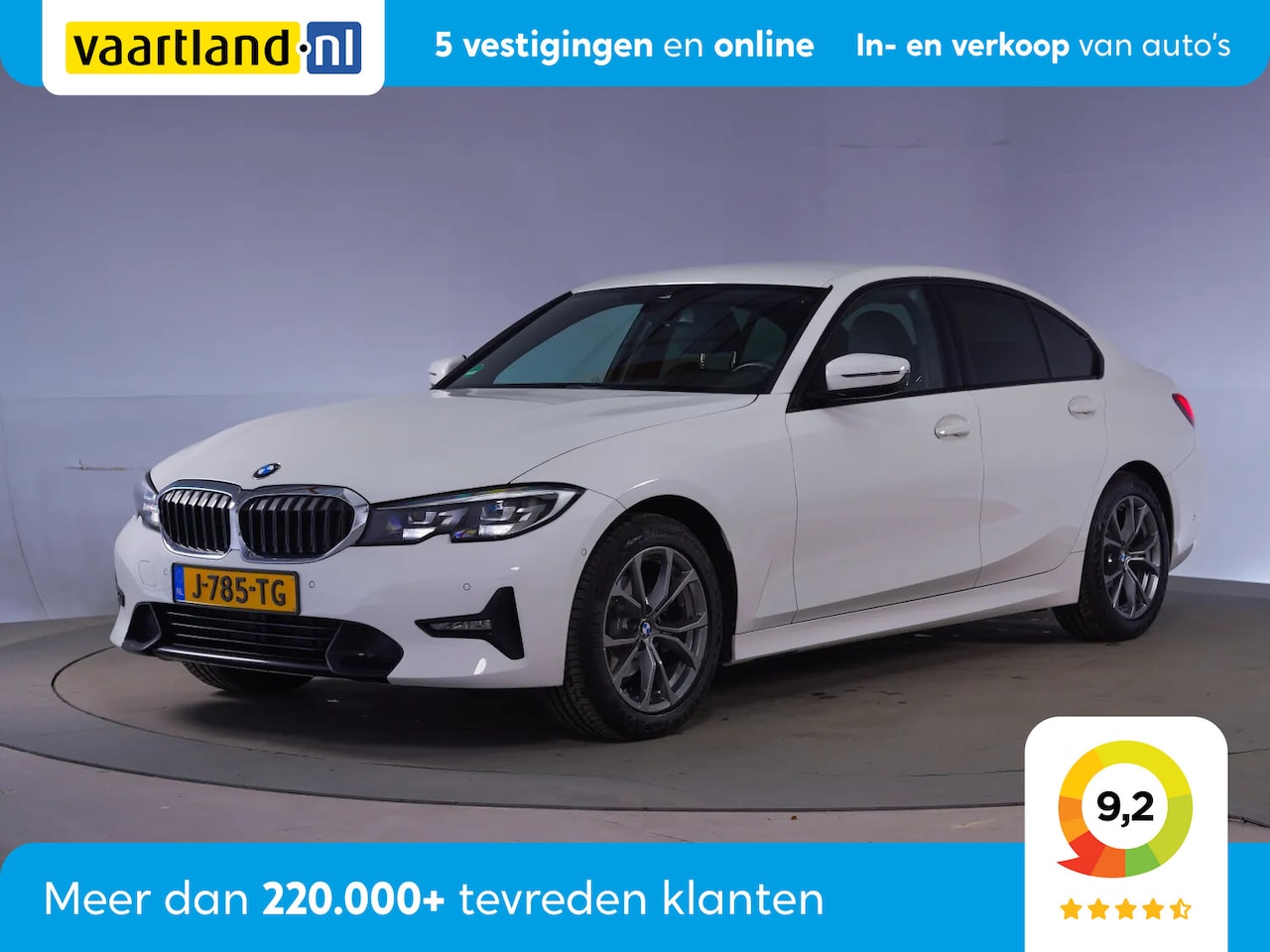 BMW 3-serie - 318i Sportline Aut. [ Navi.Prof Camera Leder Full LED ] - AutoWereld.nl