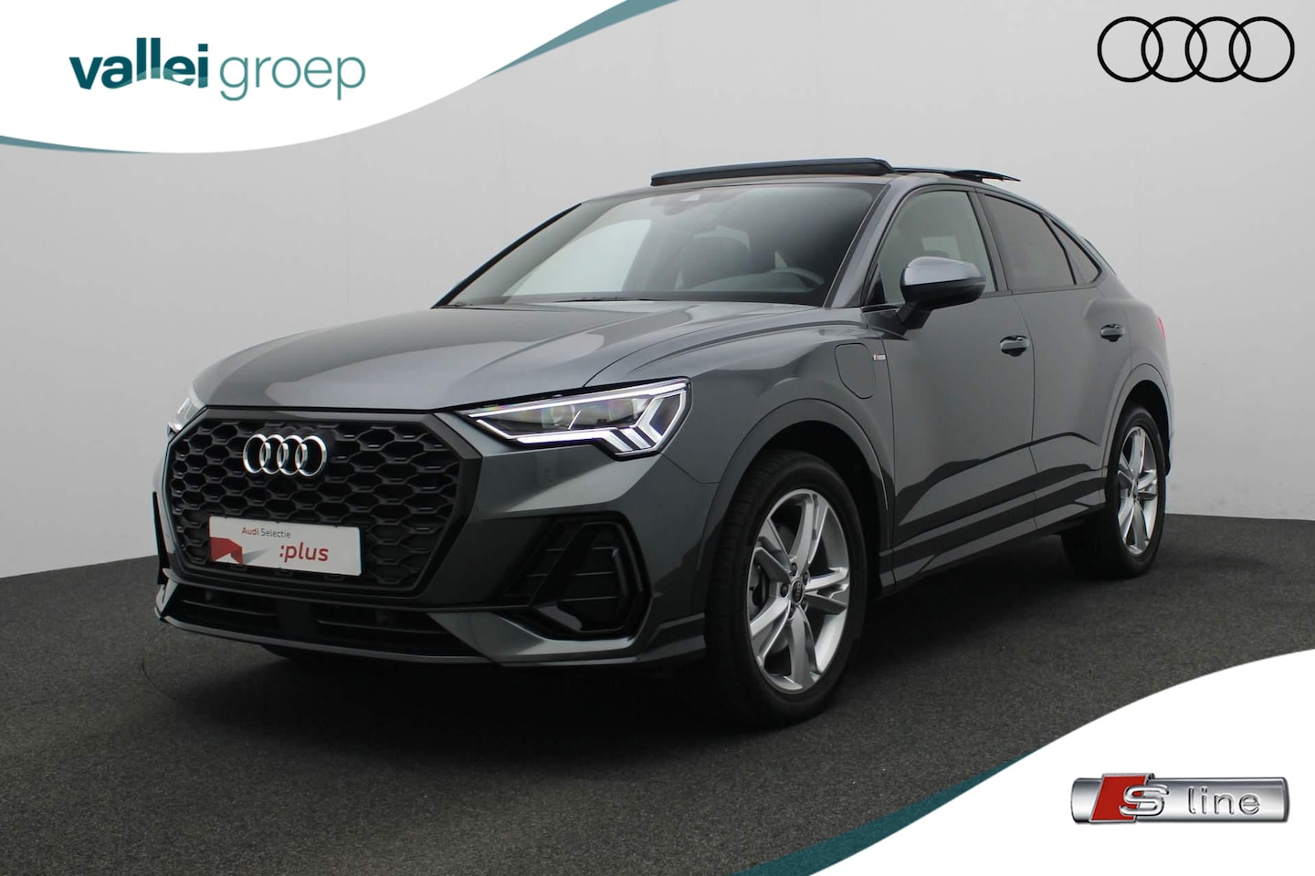 Audi Q3 Sportback - 45 TFSI e 245PK S-tronic S Edition / S-Line | Pano | Leder/alcantara | Navi | Camera | ACC - AutoWereld.nl