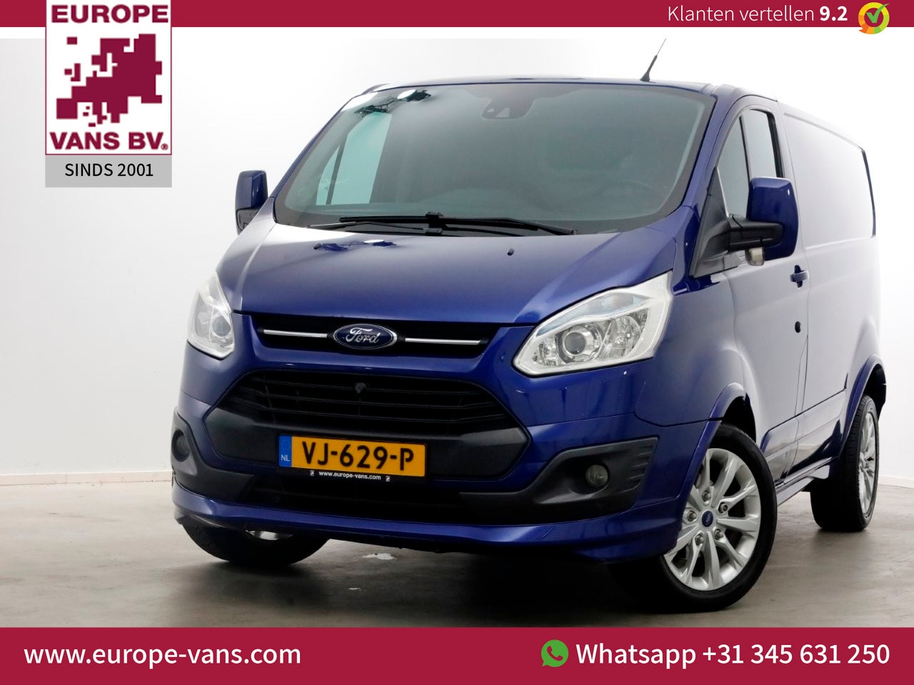 Ford Transit Custom - 2.2 TDCI 155pk L1H1 Sport Airco/Navi 06-2014 - AutoWereld.nl