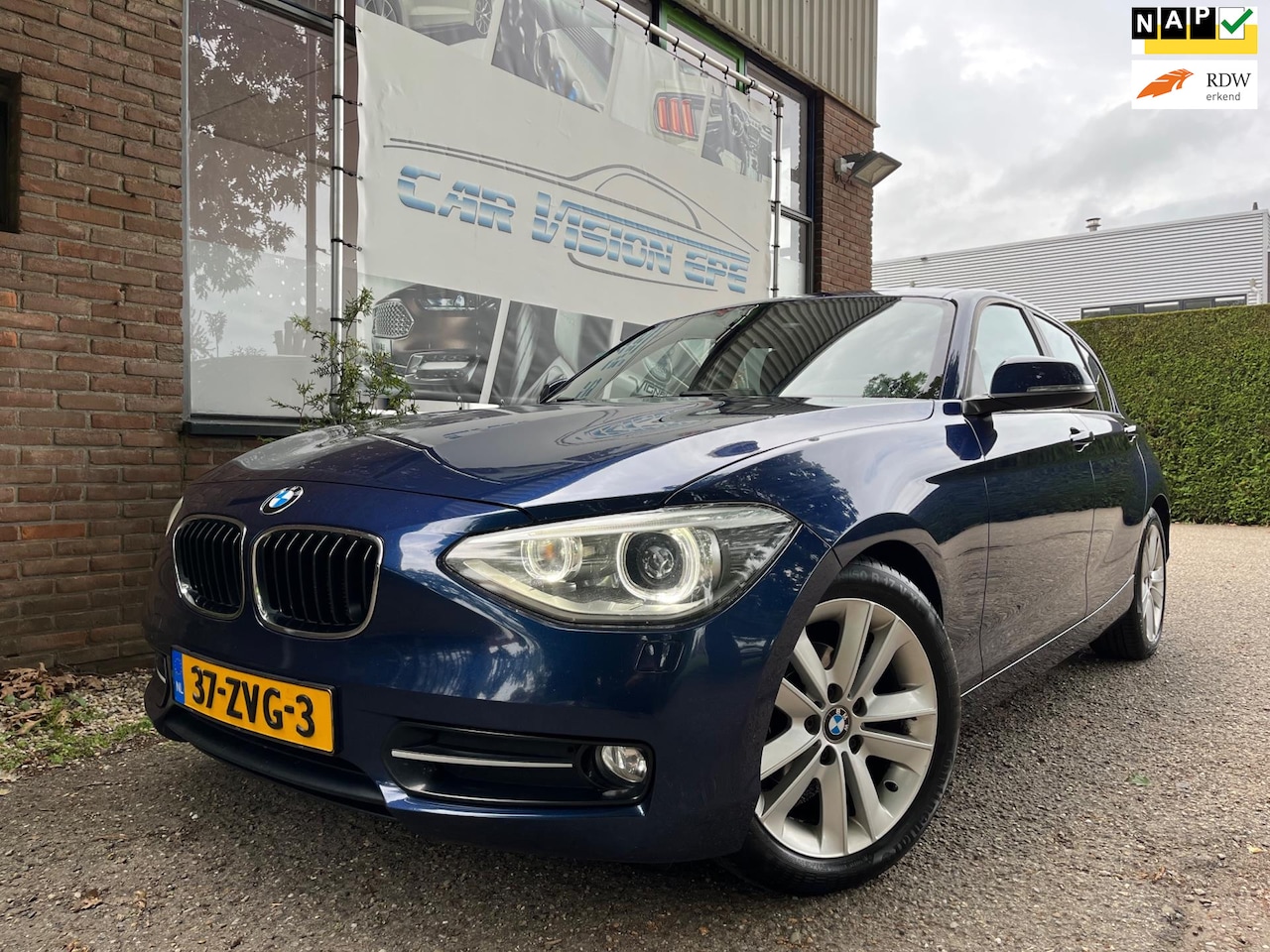 BMW 1-serie - 116i EDE Upgrade Edition|Led|Navi|Leder|Stoelverwarming| - AutoWereld.nl