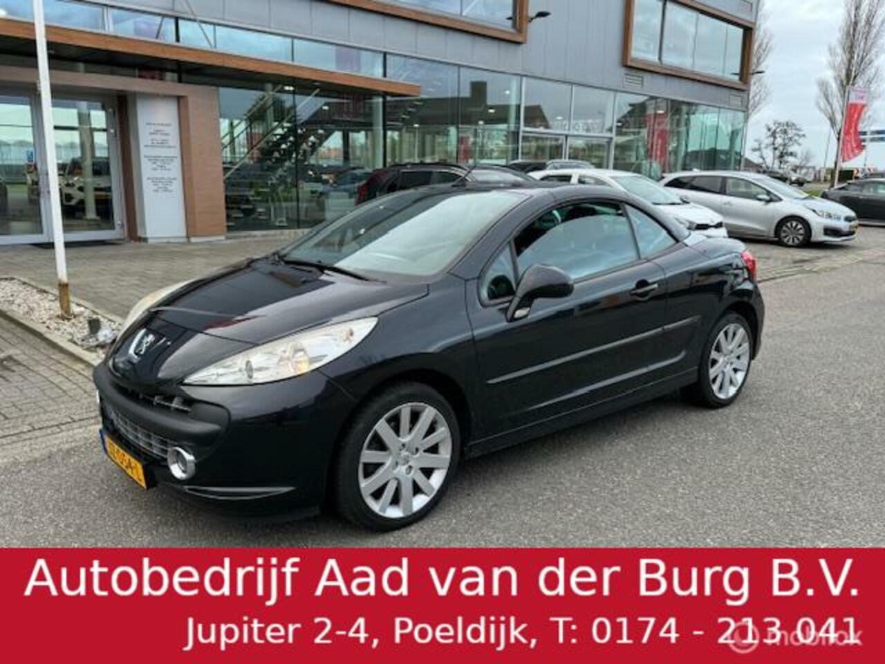 Peugeot 207 CC - 1.6 VTi Cabriolet Lederen interieur , Navigatie , Climate controle , CD wisselaar , mooie - AutoWereld.nl