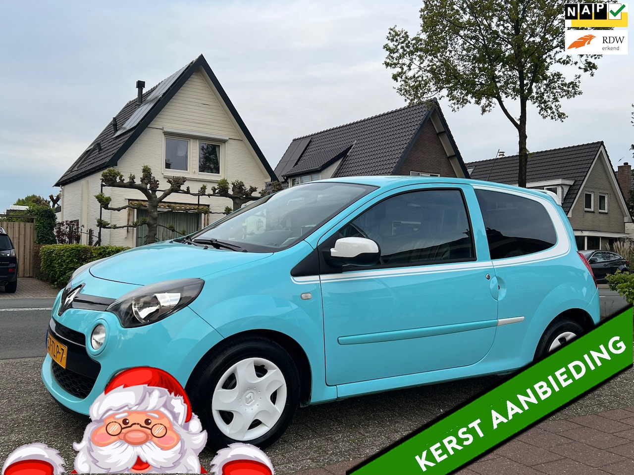 Renault Twingo - 1.2 16V Collection Babyblauw NL-AUTO-NAP. - AutoWereld.nl