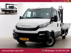 Iveco Daily - 35S18 3.0 180pk HiMatic Automaat D.C. Open Laadbak + HIAB Kraan 06-2019