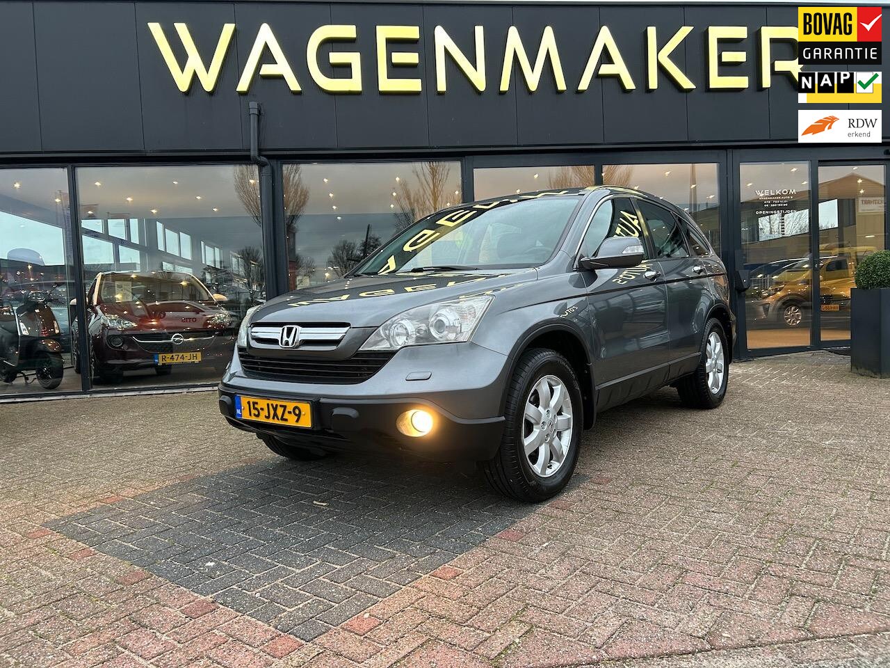 Honda CR-V - 2.0i Elegance Clima|Cruise|NAVI|Leder|CAM|Stoelvw! - AutoWereld.nl