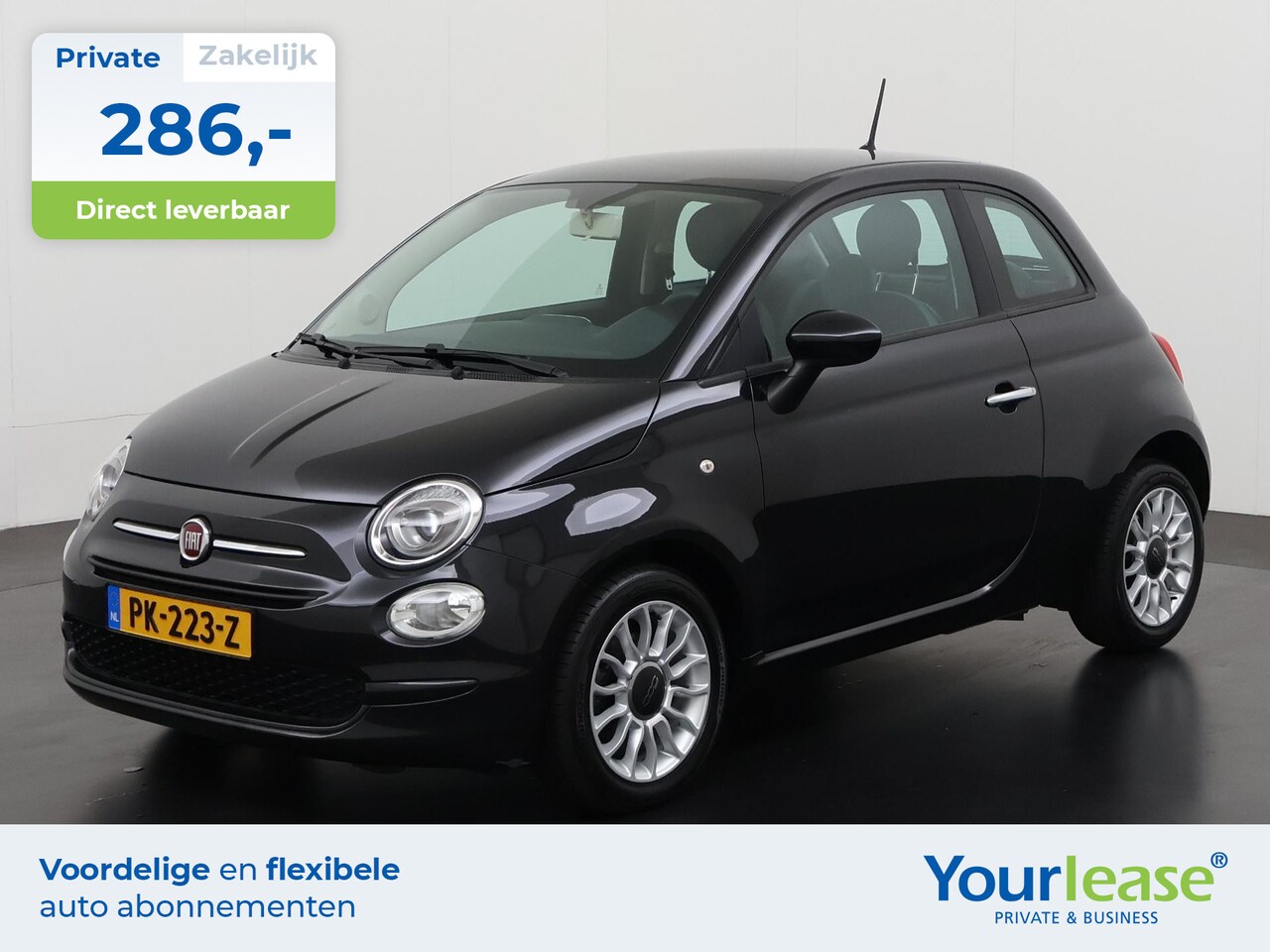 Fiat 500 - 1.0 TwinAir Pop | All-in 286,- Private Lease | Zondag Open! - AutoWereld.nl