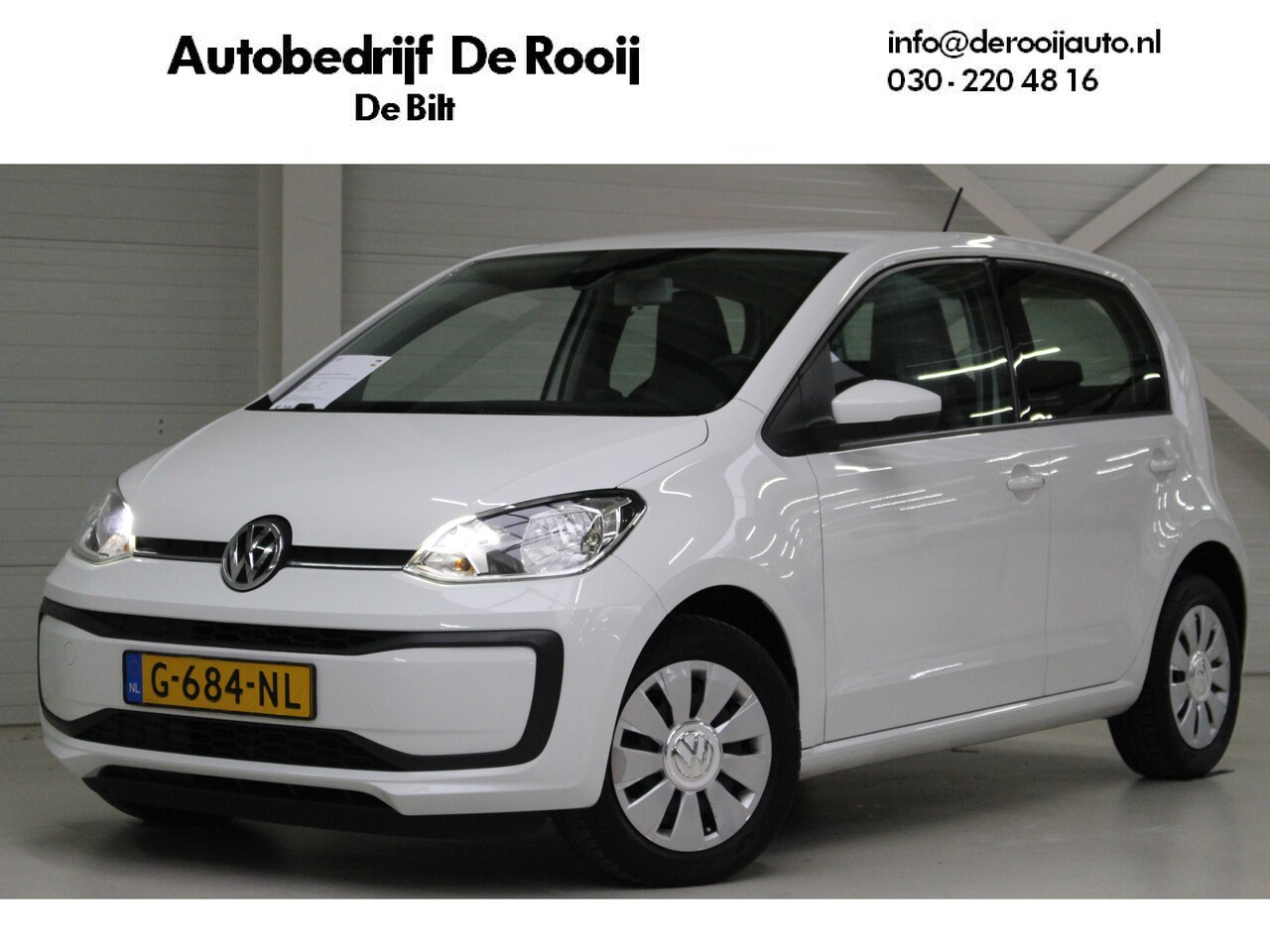 Volkswagen Up! - 1.0 BMT move up! Airconditioning | DAB radio | El. raambediening | El spiegelverstelling - AutoWereld.nl