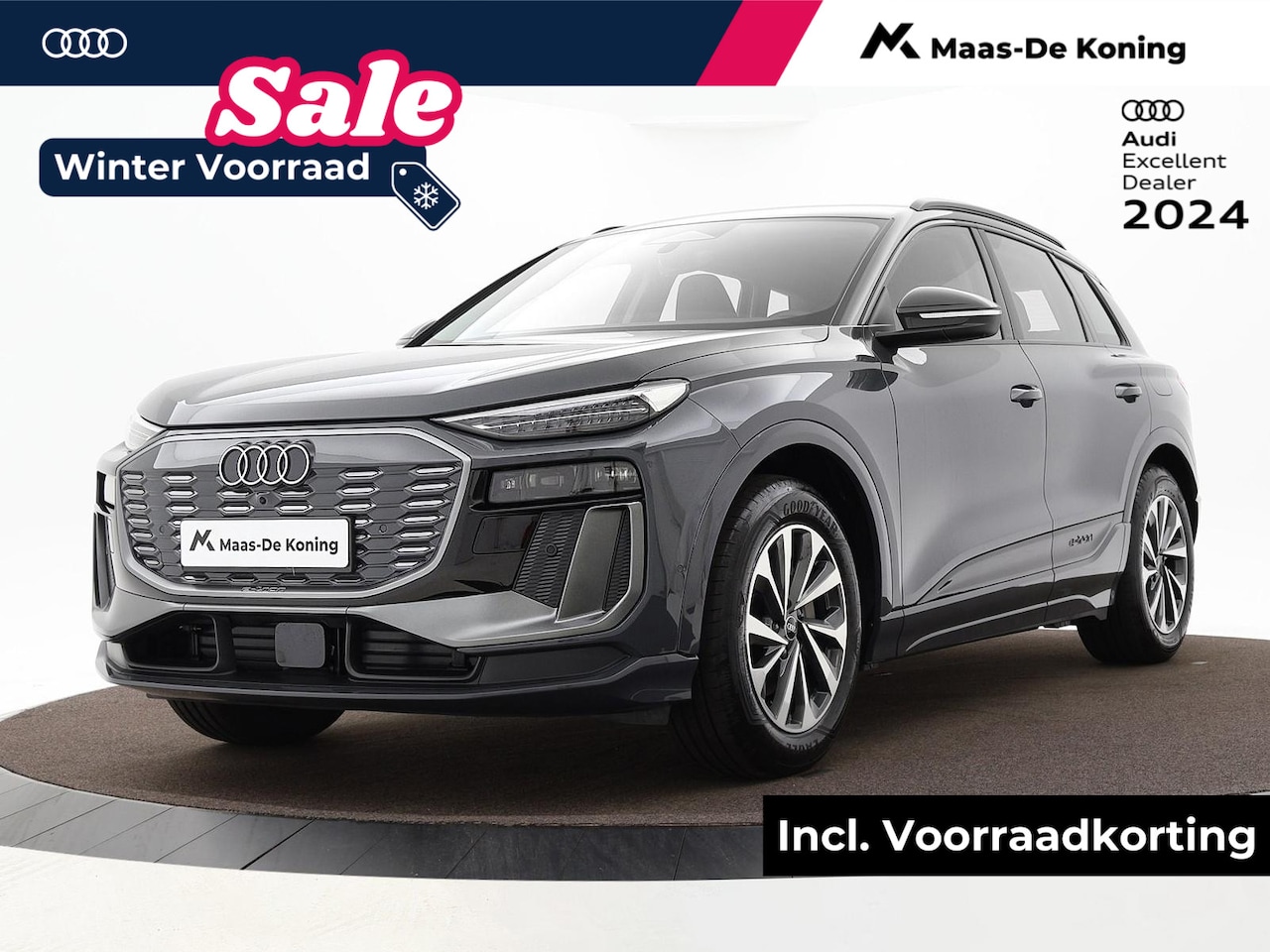 Audi Q6 e-tron - Advanced edition (B1) e-tron perf 225kW/306pk 100 - AutoWereld.nl