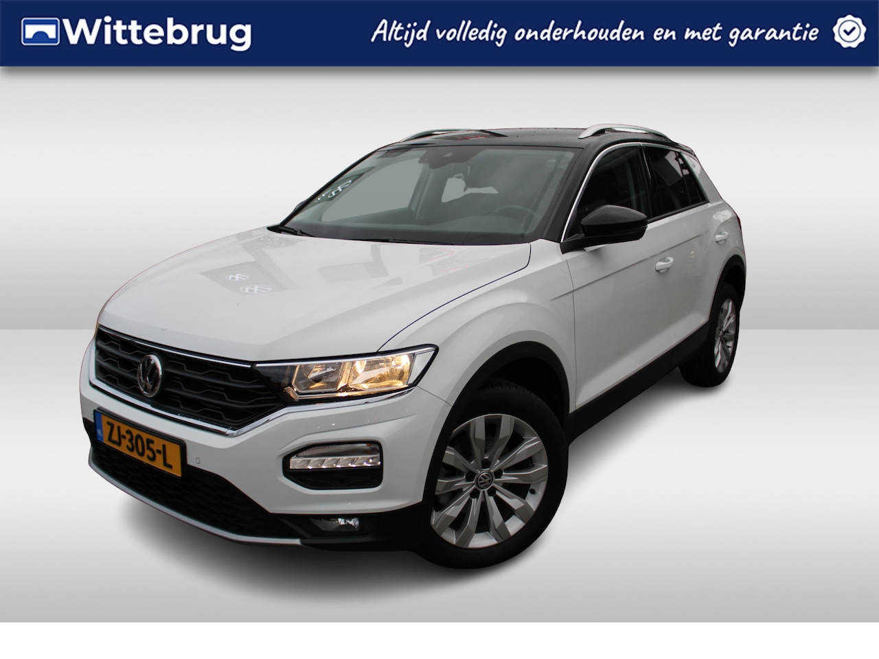 Volkswagen T-Roc - 1.0 TSI 115pk Style Zwart dak / Navigatie / Clima / LM 16 inch / PDC / Extra getint glas - AutoWereld.nl