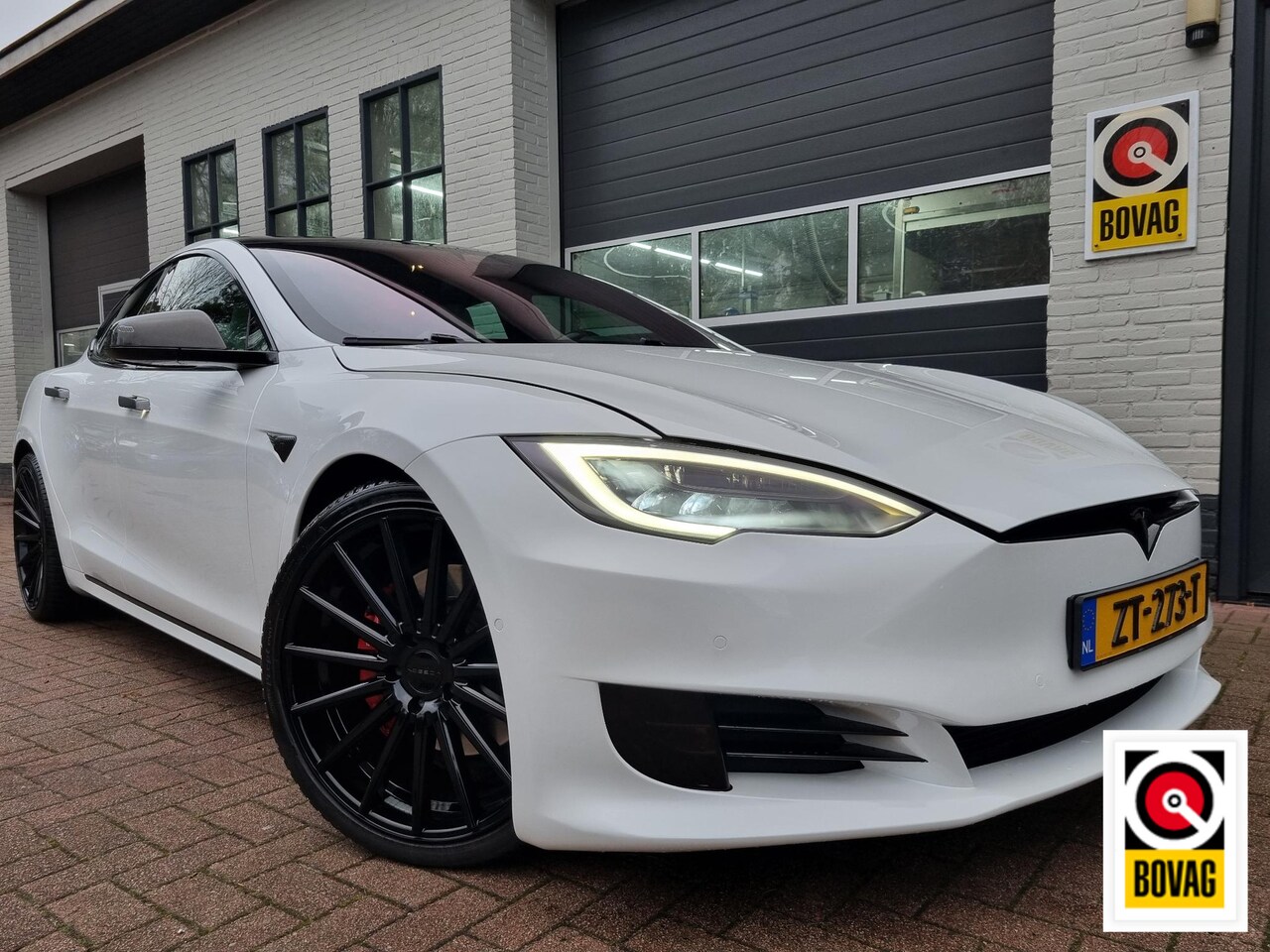 Tesla Model S - Performance Ludicrous Plus / RAVEN / FSD / CARBON / 0-100 2.4 SEC! - AutoWereld.nl