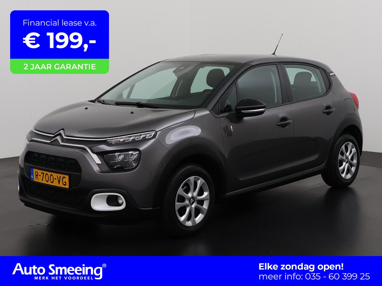 Citroën C3 - 1.2 PureTech You | Airco | Bluetooth | Stoelverwarming | Zondag Open! - AutoWereld.nl