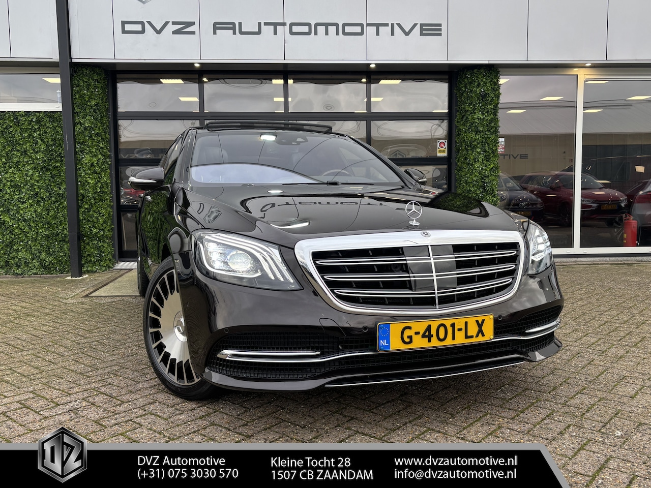 Mercedes-Benz S-klasse - 560 4M Premium Plus | Night Vision | TV | Burmeister 4D - AutoWereld.nl