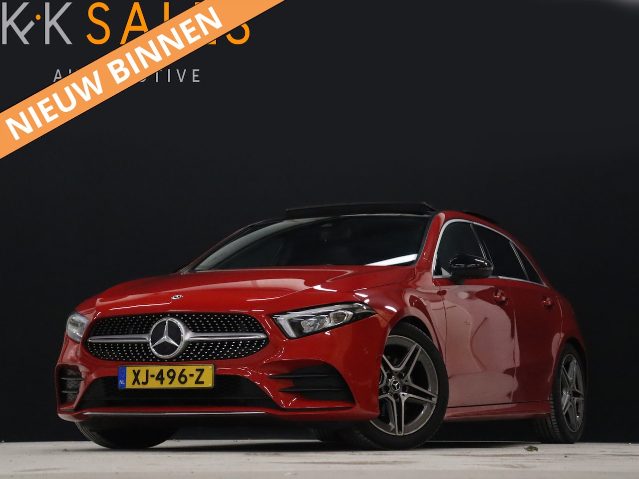 Mercedes-Benz A-klasse - 180 Business Solution AMG [SFEERVERLICHTING, PANORAMADAK, ACHTERUITRIJCAMERA, ALCANTARA, S - AutoWereld.nl