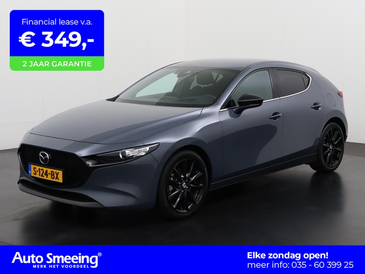 Mazda 3 Sport - 2.0 e-SkyActiv-G M Hybrid 150 Sportive | Head Up | Bose Audio | Camera | Zondag Open! - AutoWereld.nl