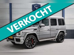 Mercedes-Benz G-klasse - AMG 63 4MATIC BRABUS LED/SCHUIFDAK/LEER+S.VERWARMING+VERKOELING+MEMORY/22" LMV/CAM/ACC/ECC