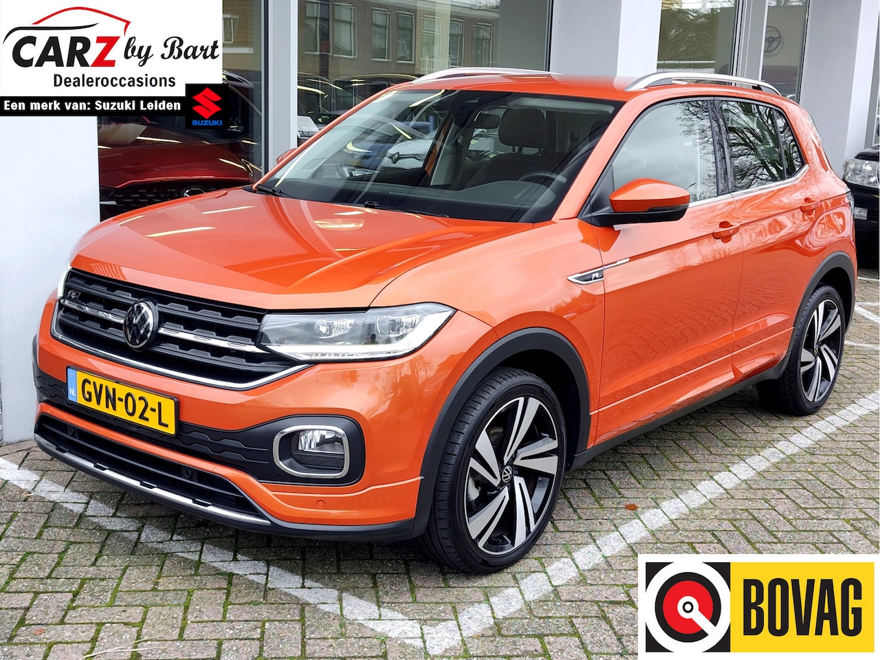 Volkswagen T-Cross - 1.0 TSI R-LINE AUTOMAAT Dodehoeksensoren | Camera | Navi | Keyless - AutoWereld.nl