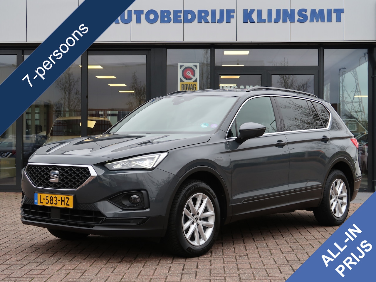 Seat Tarraco - 1.5 TSI DSG Style 7 Pers. | Camera | Led | Virtual Cockpit | - AutoWereld.nl