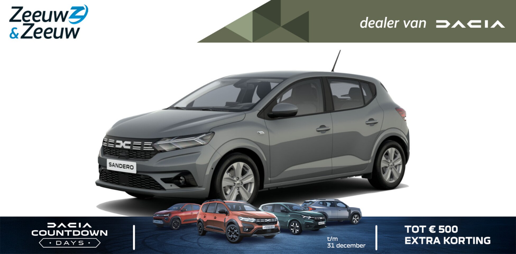 Dacia Sandero - TCe 90 Expression | CVT Automaat | Nieuw te bestellen | - AutoWereld.nl