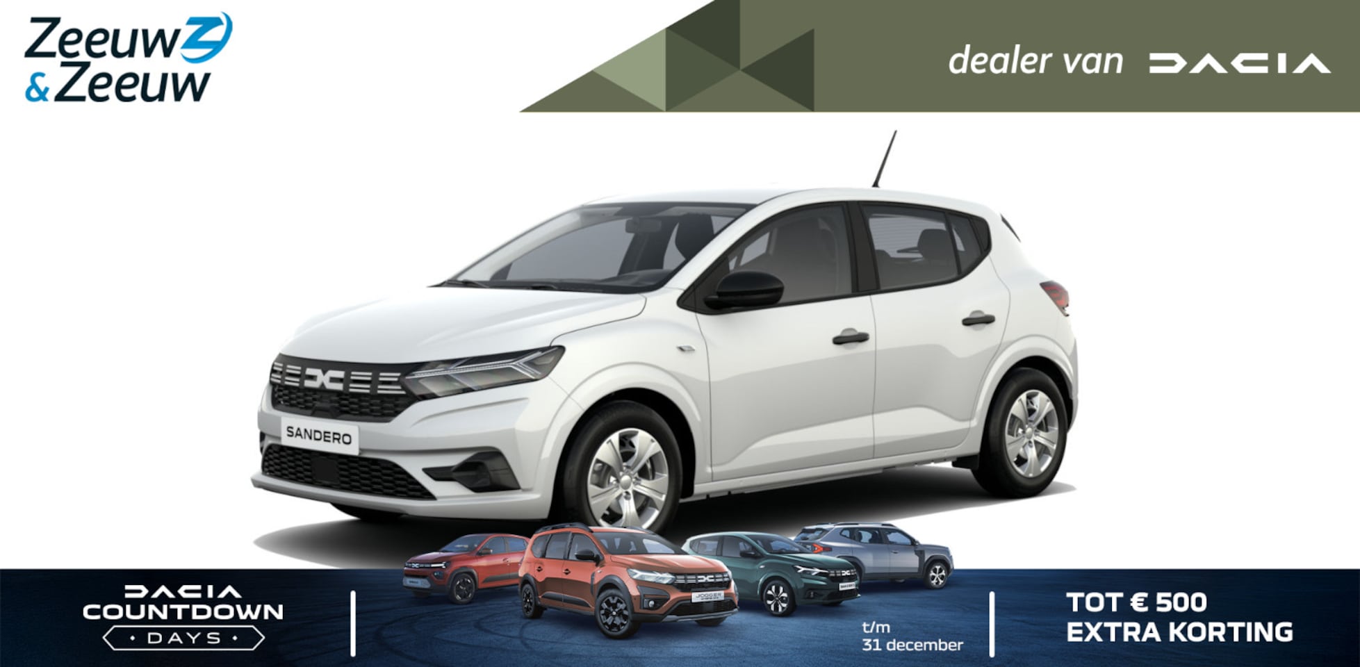 Dacia Sandero - TCe 100 ECO-G Essential | Nieuw te bestellen met €250,- korting | Gratis Verlengde garanti - AutoWereld.nl