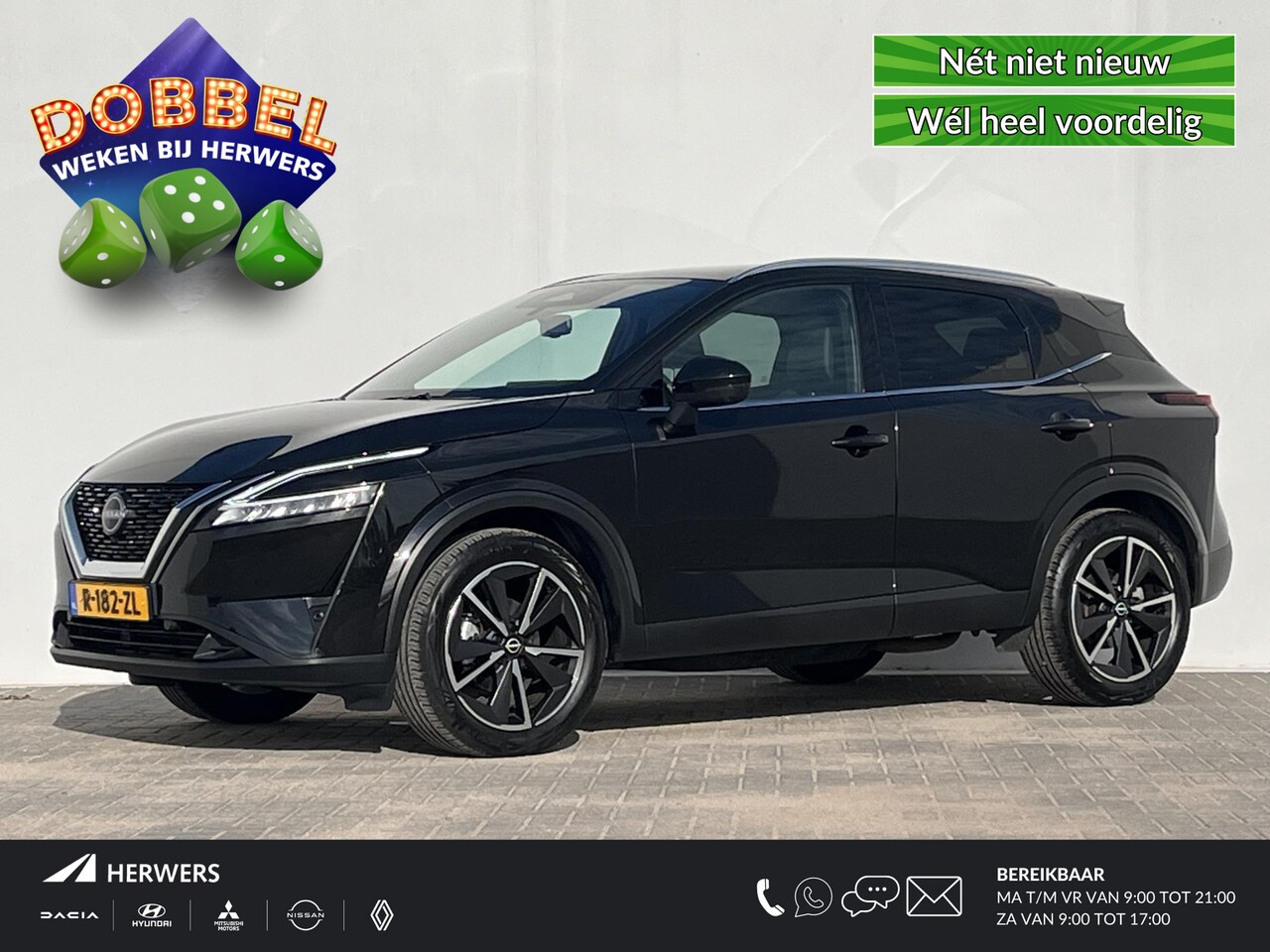 Nissan Qashqai - 1.3 MHEV 140PK Tekna / Private Lease Vanaf €699,- / Trekgewicht 1.400 kg  / Climate contro - AutoWereld.nl