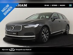 Volvo V90 - T6 RECHARGE AWD ULTIMATE BRIGHT -PANO.DAK|B&W-AUDIO|TREKHAAK|AIR.SUSPENSION|360CAM|KINDERZ