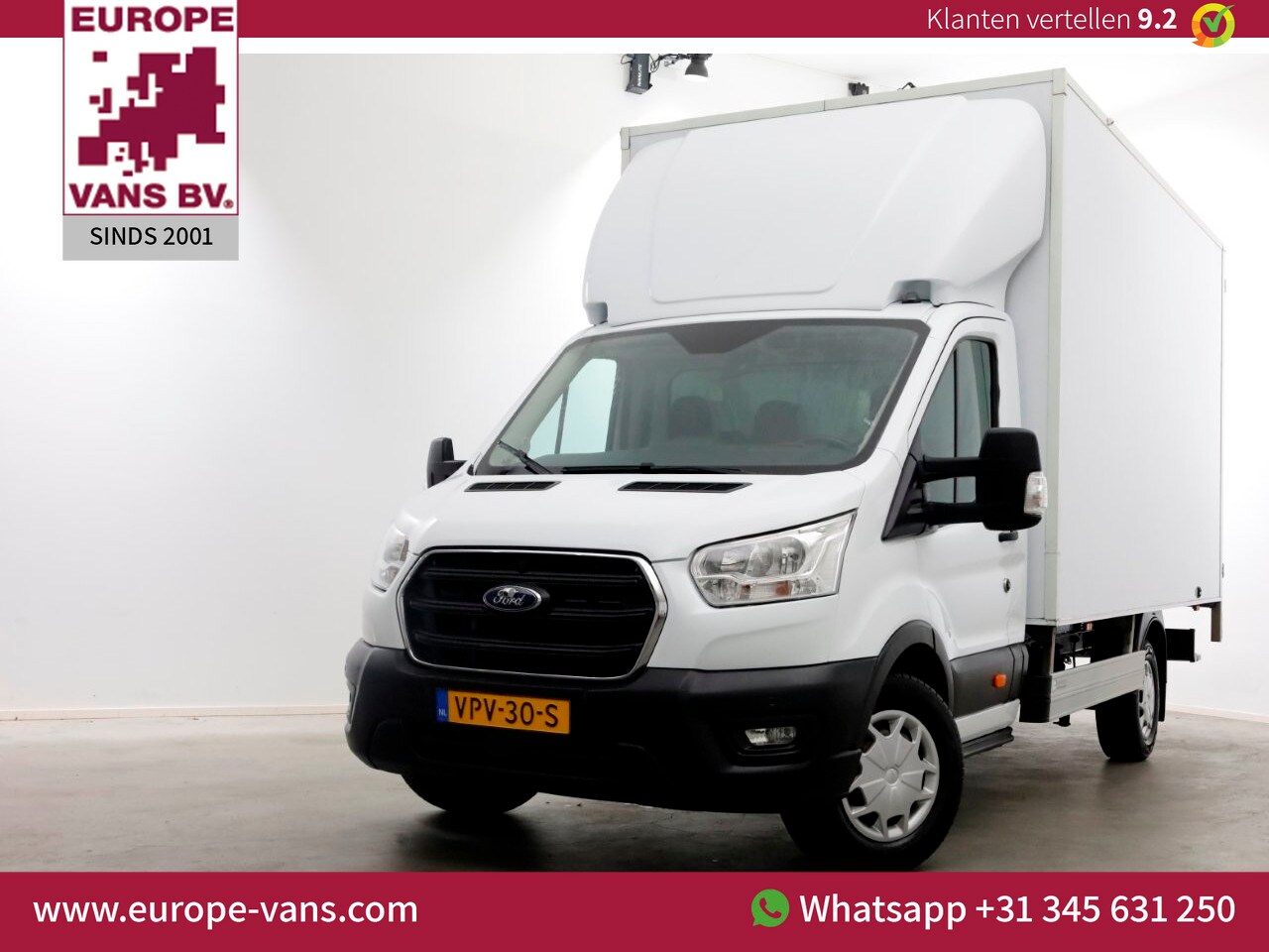 Ford Transit - 350 2.0 TDCI 130pk Trend Bakwagen met achterdeuren H231cm 05-2022 - AutoWereld.nl