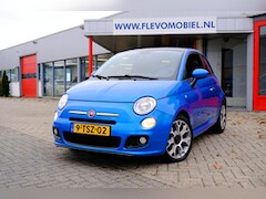 Fiat 500 - 0.9 TwinAir Turbo 500S Pano|Half Leder|Sportstoelen|LMV