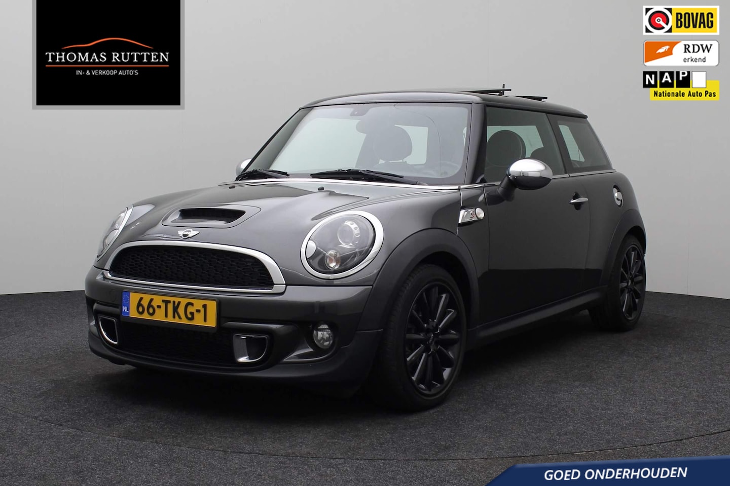 MINI Cooper S - Mini 1.6 10 Years II 2012 | Goed Onderhouden | Schuif Kanteldak | Verwarmde Stoelen | Navi - AutoWereld.nl