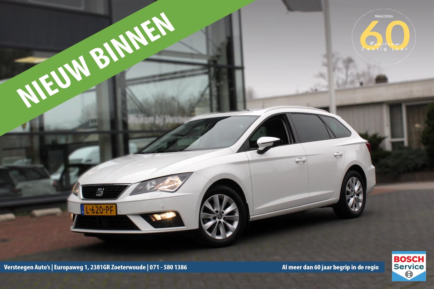 Seat Leon Sportstourer - 1.0 EcoTSI 115PK Style Business Intense | Panoramadak - AutoWereld.nl