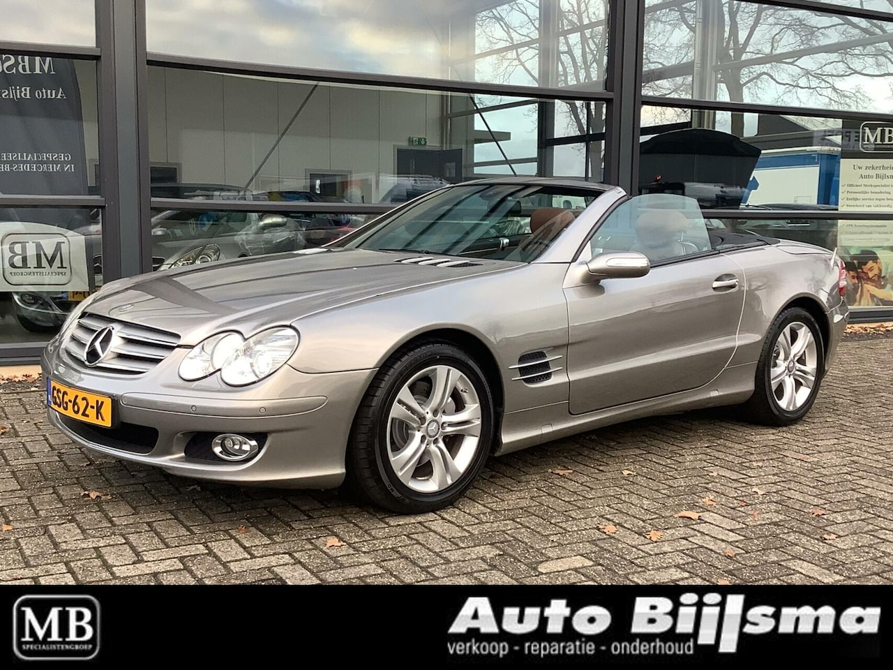 Mercedes-Benz SL-klasse Cabrio - 350 face lift, Youngtimer, nette auto, - AutoWereld.nl