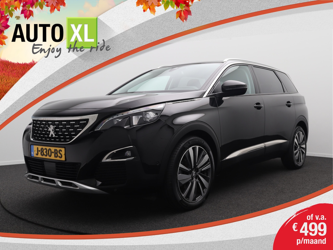 Peugeot 5008 - 1.2 PureTech Aut. Premium 7-pers Carplay Cruise Camera LED - AutoWereld.nl