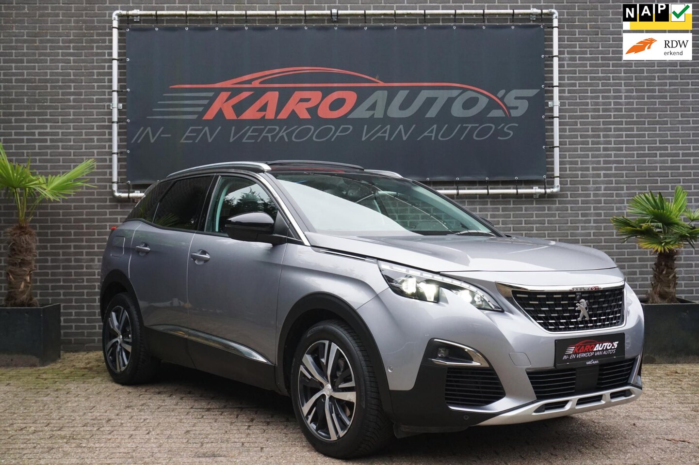 Peugeot 3008 - 1.2 PureTech AUT Led Leer Carplay Nav Trekh VOL - AutoWereld.nl