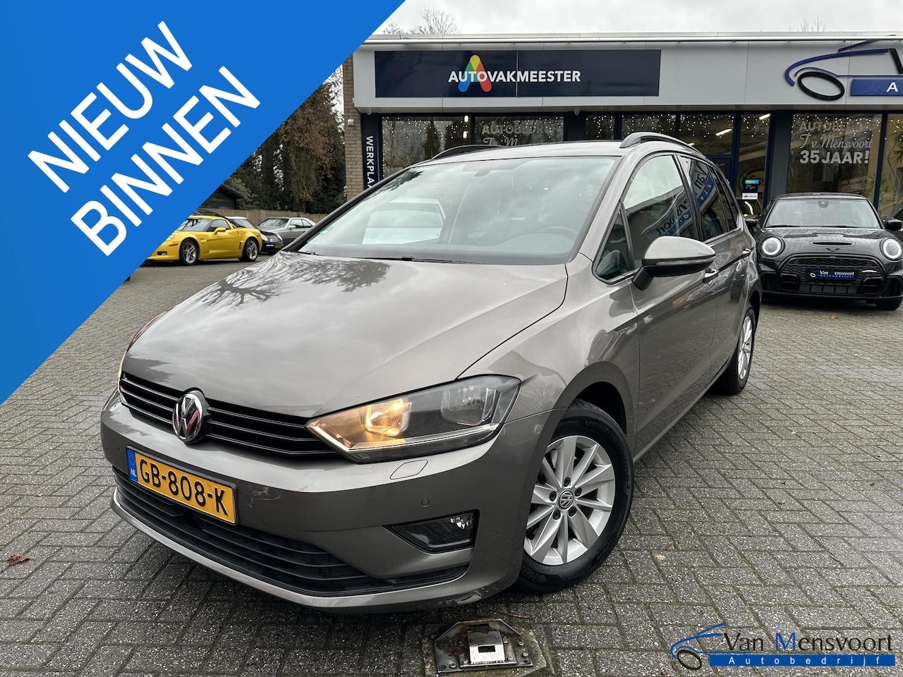 Volkswagen Golf Sportsvan - 1.2 TSI Automaat Comfortline 2eEig|ACC|Navi|Trekhaak|Climate - AutoWereld.nl