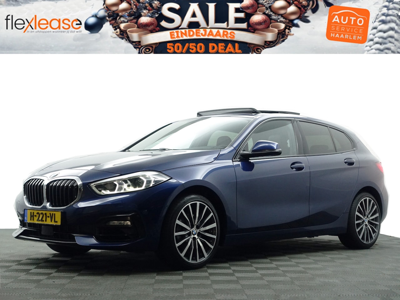 BMW 1-serie - 118i 141pk M Sport Aut- Panodak, Carplay, Xenon Led, Sfeerverlichting, Keyless, Sport Lede - AutoWereld.nl