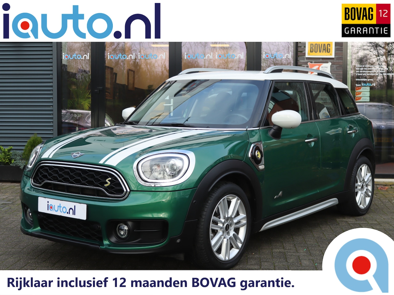 MINI Countryman - Mini 2.0 Cooper S E ALL4 Chili Leder/LED/Camera/Navi Plus/Keyless/Elek. klep/Alarm/18" - AutoWereld.nl