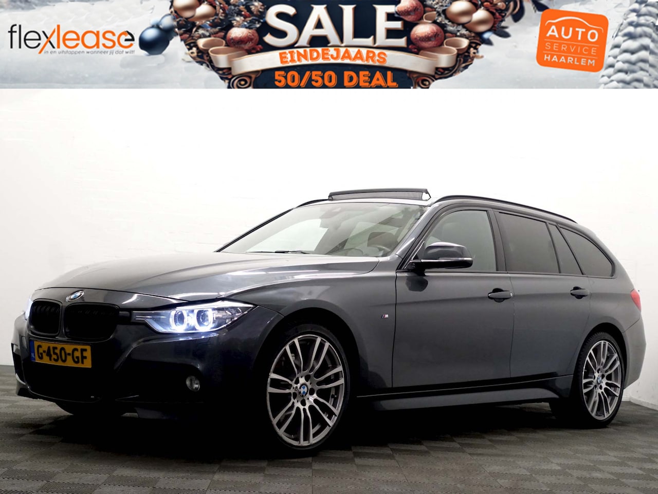 BMW 3-serie Touring - 330d xDrive 259pk M Performance Aut8- Panodak, Sport Interieur, Xenon led, Stoelverwarming - AutoWereld.nl